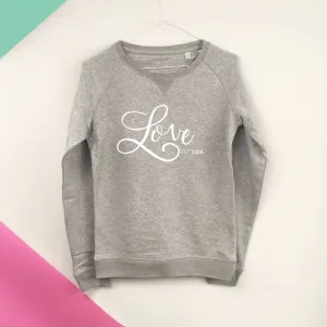 Love Established Personalised Sweatshirt