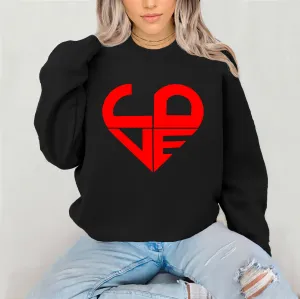 Love Sweatshirt, Couple Sweatshirt, Lovers Valentine Sweatshirt, Valentine Shirt, Valentines Gift, Couple Gifts, Lovers Matching Sweatshirt