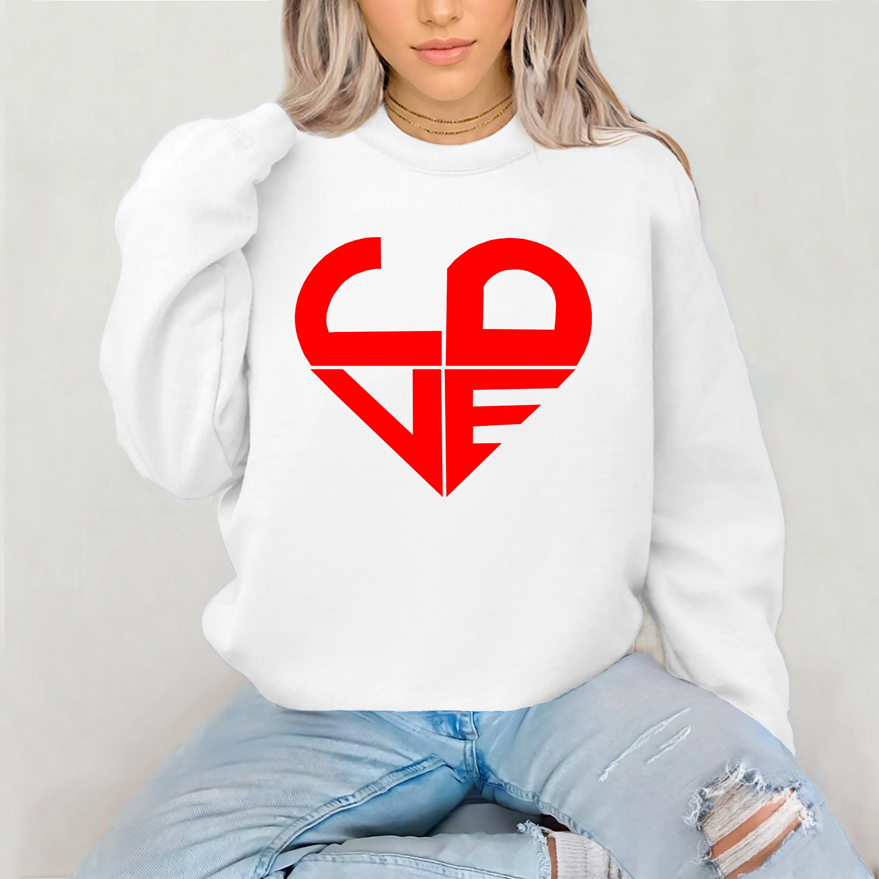 Love Sweatshirt, Couple Sweatshirt, Lovers Valentine Sweatshirt, Valentine Shirt, Valentines Gift, Couple Gifts, Lovers Matching Sweatshirt