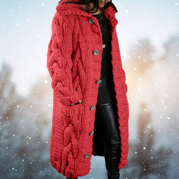 Luna – Luxurious Women’s Cozy Winter Cardigan