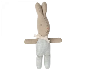Maileg MY Rabbit (Light Blue Check)