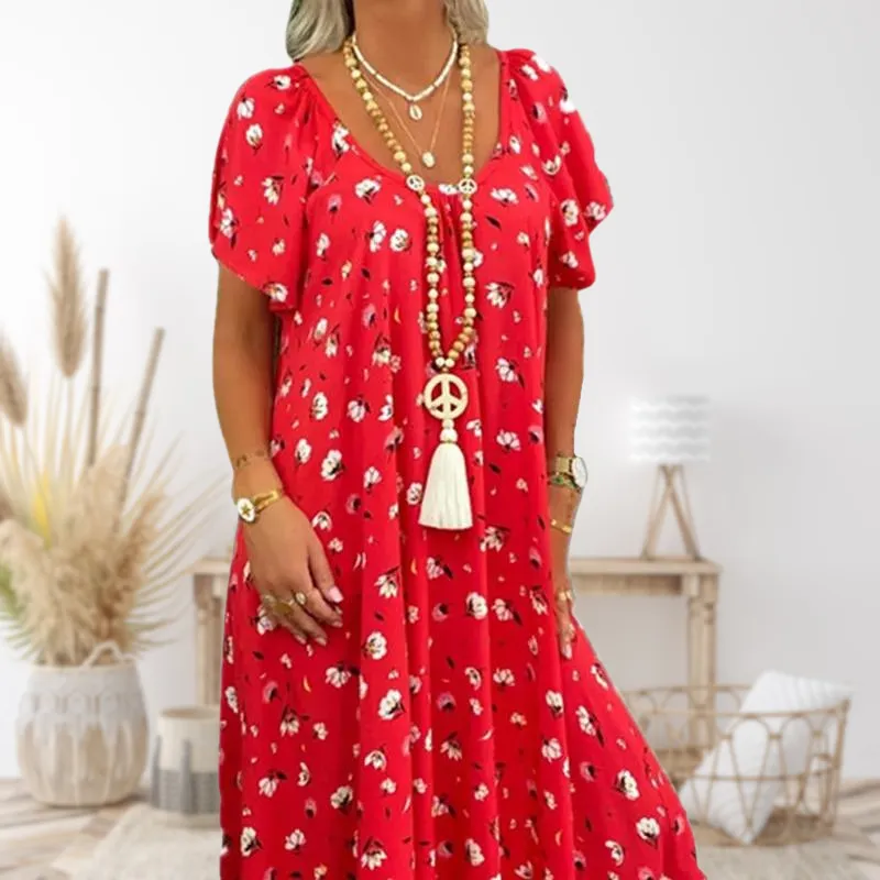 Marina - Classic bohemian maxi dress