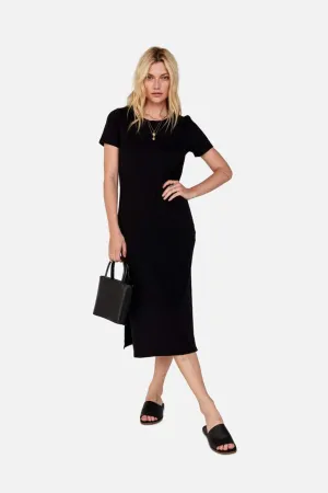 MATE The Label Dana Midi Dress (Black)