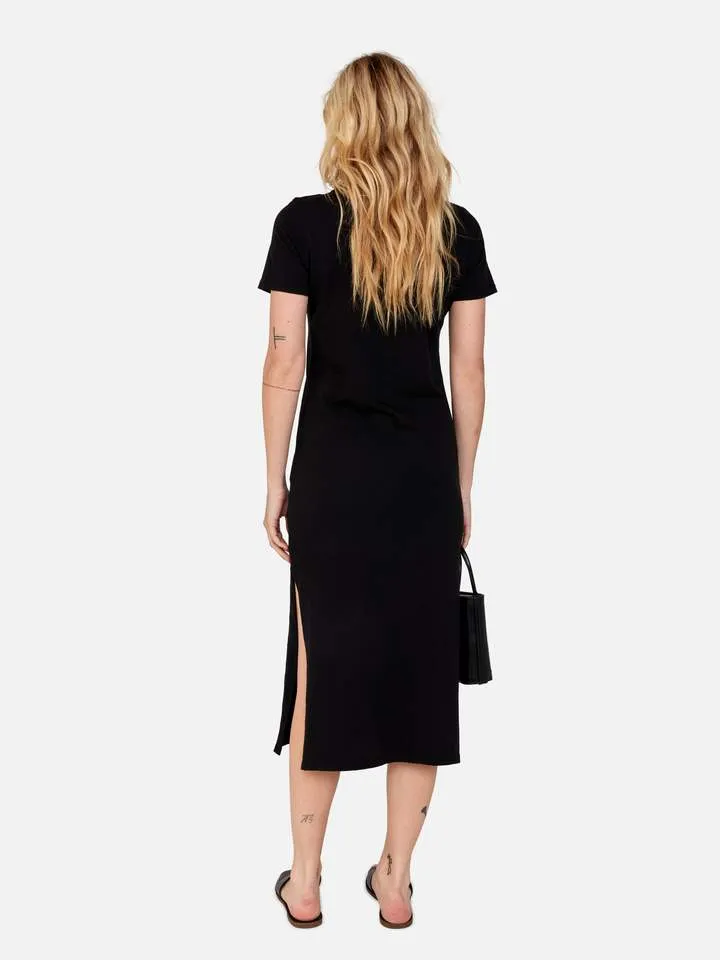 MATE The Label Dana Midi Dress (Black)