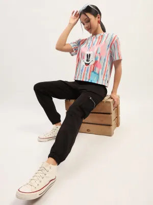 mSECRET Solid Black Cargo Pants
