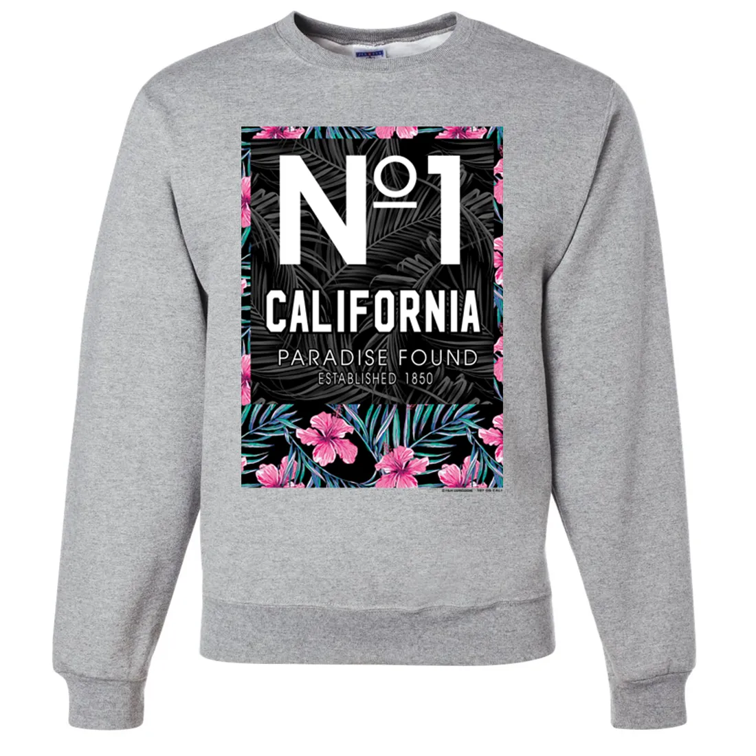 No 1 California Paradise Found Crewneck Sweatshirt