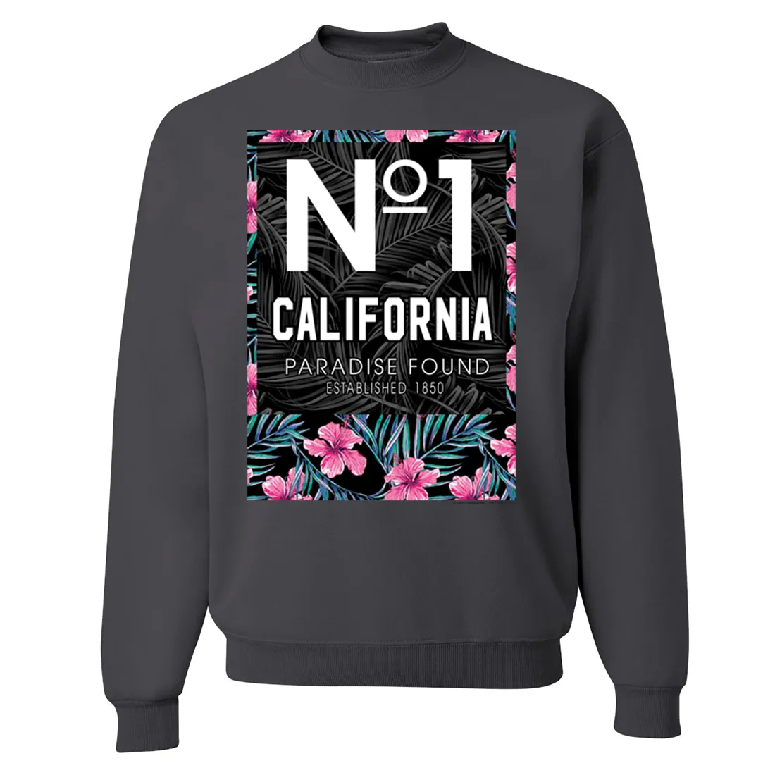 No 1 California Paradise Found Crewneck Sweatshirt
