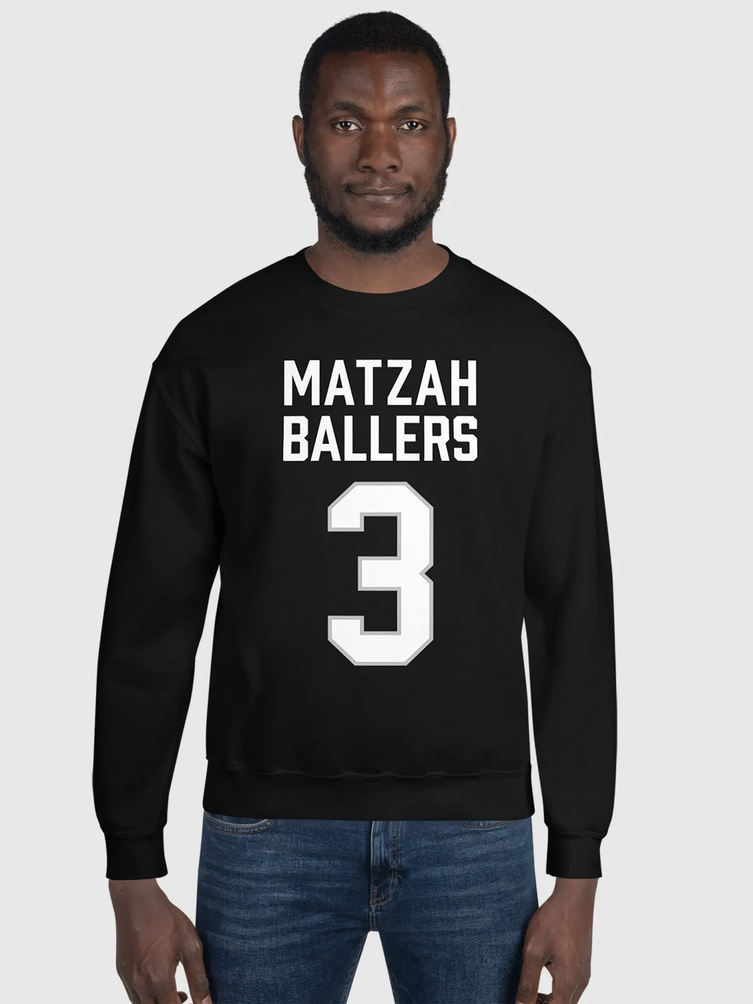 Nobody Wants This Matzah Baller Crewneck Sweatshirt