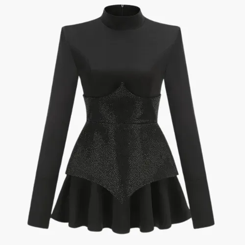 Noir | Classic Mini Dress