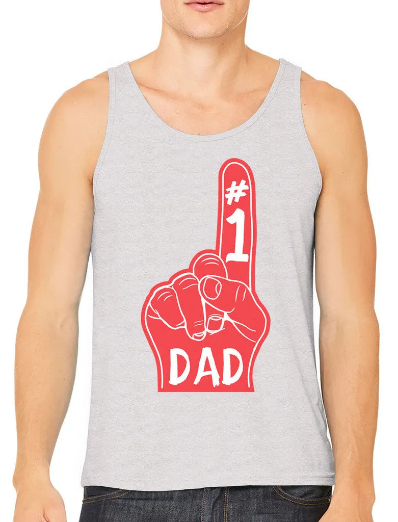 Number 1 Dad Men's Tank Top