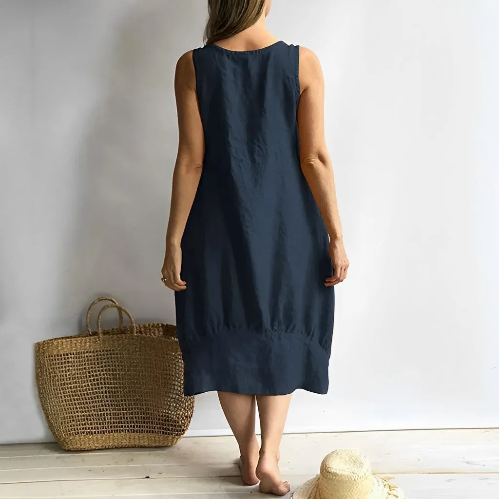 Olive® | Comfortable Summer Dress Without Sleeves