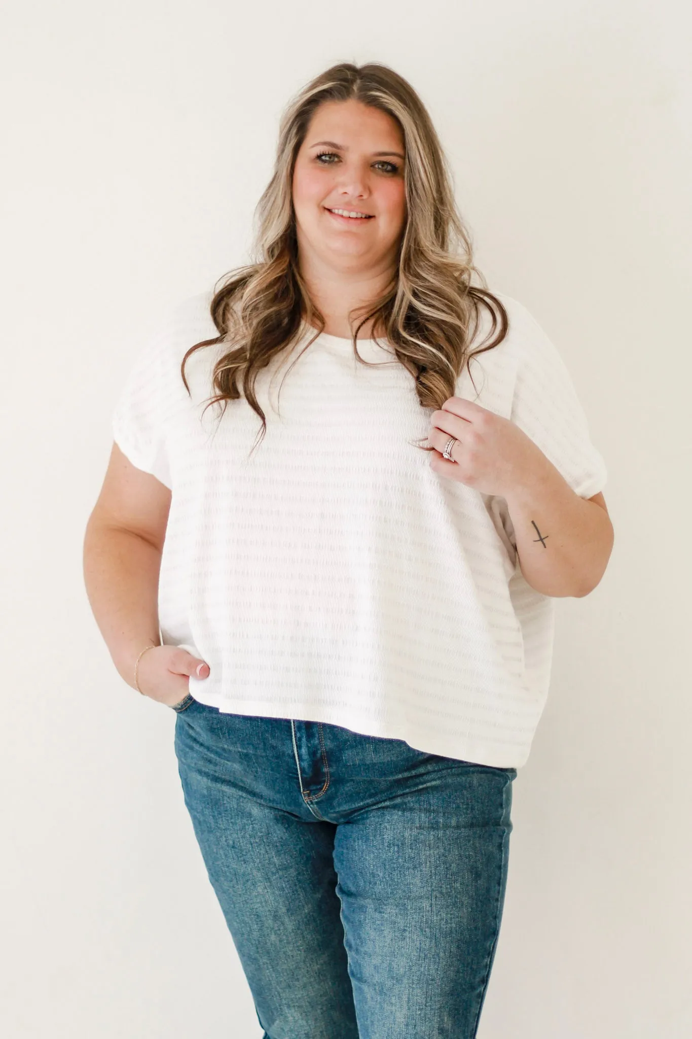 On the Coast White Blouse