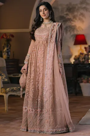 Pakistani Wedding Dress in Pishwas Frock Lehenga Style