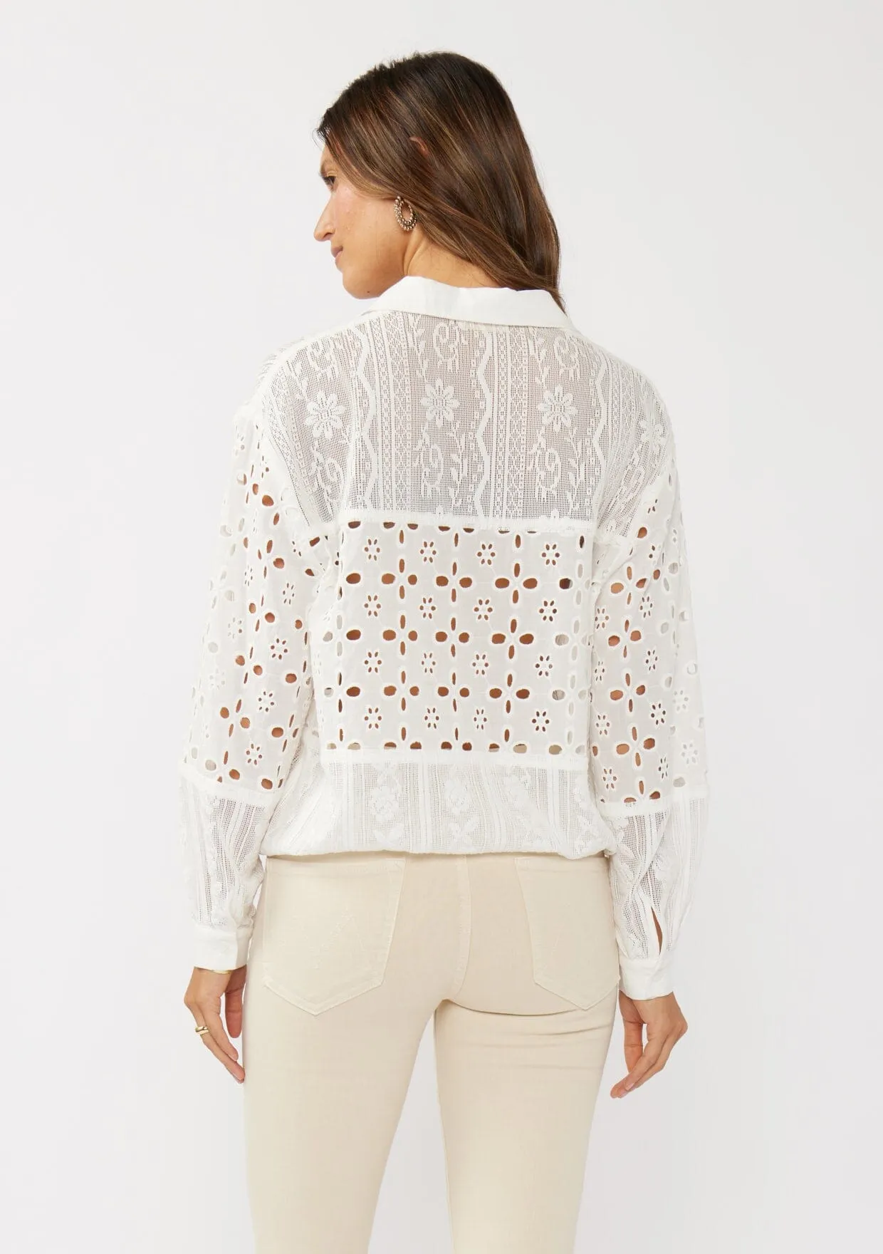 Patchwork Lace Shirt