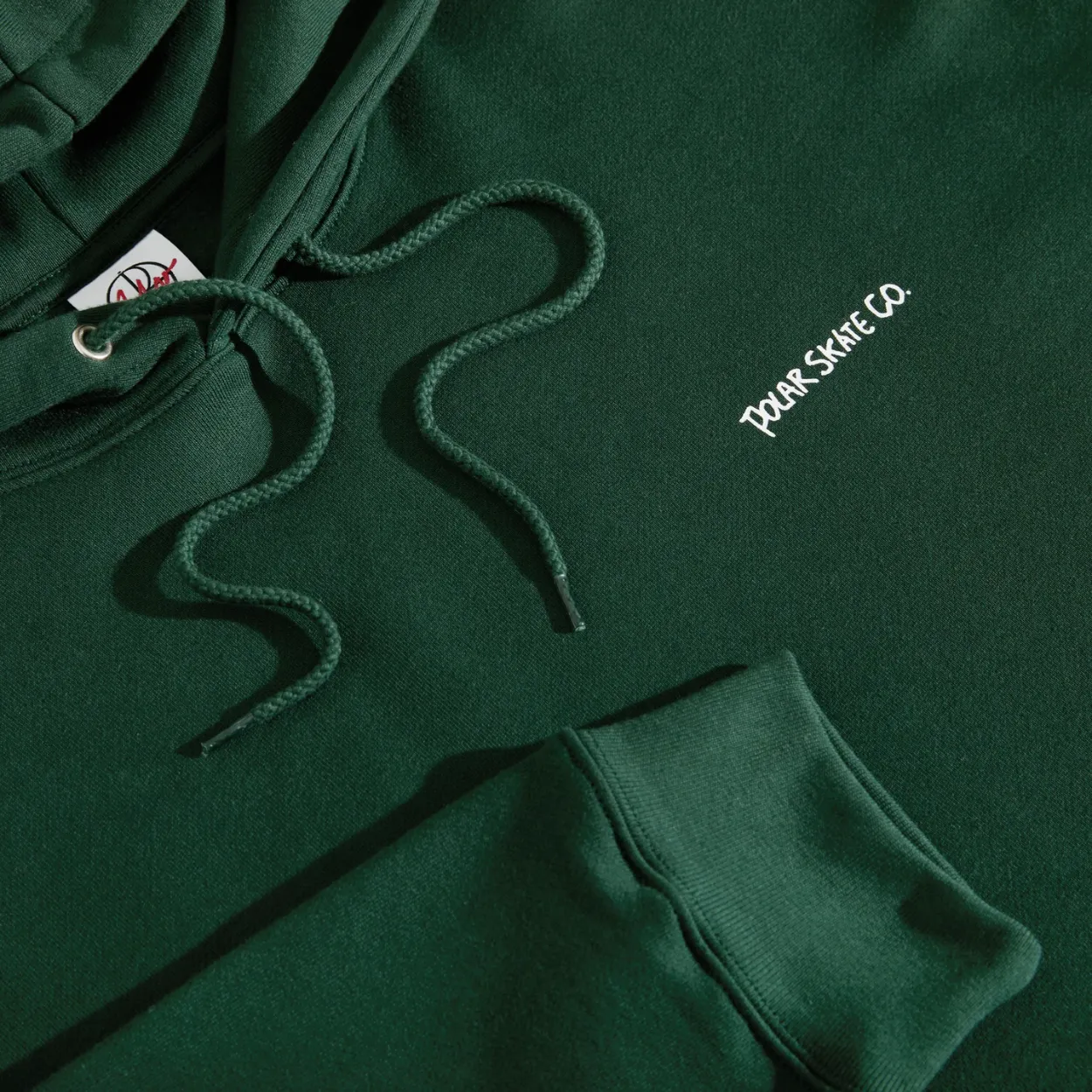 Polar Skate Co Dave Dual Living Hoodie | Dark Green