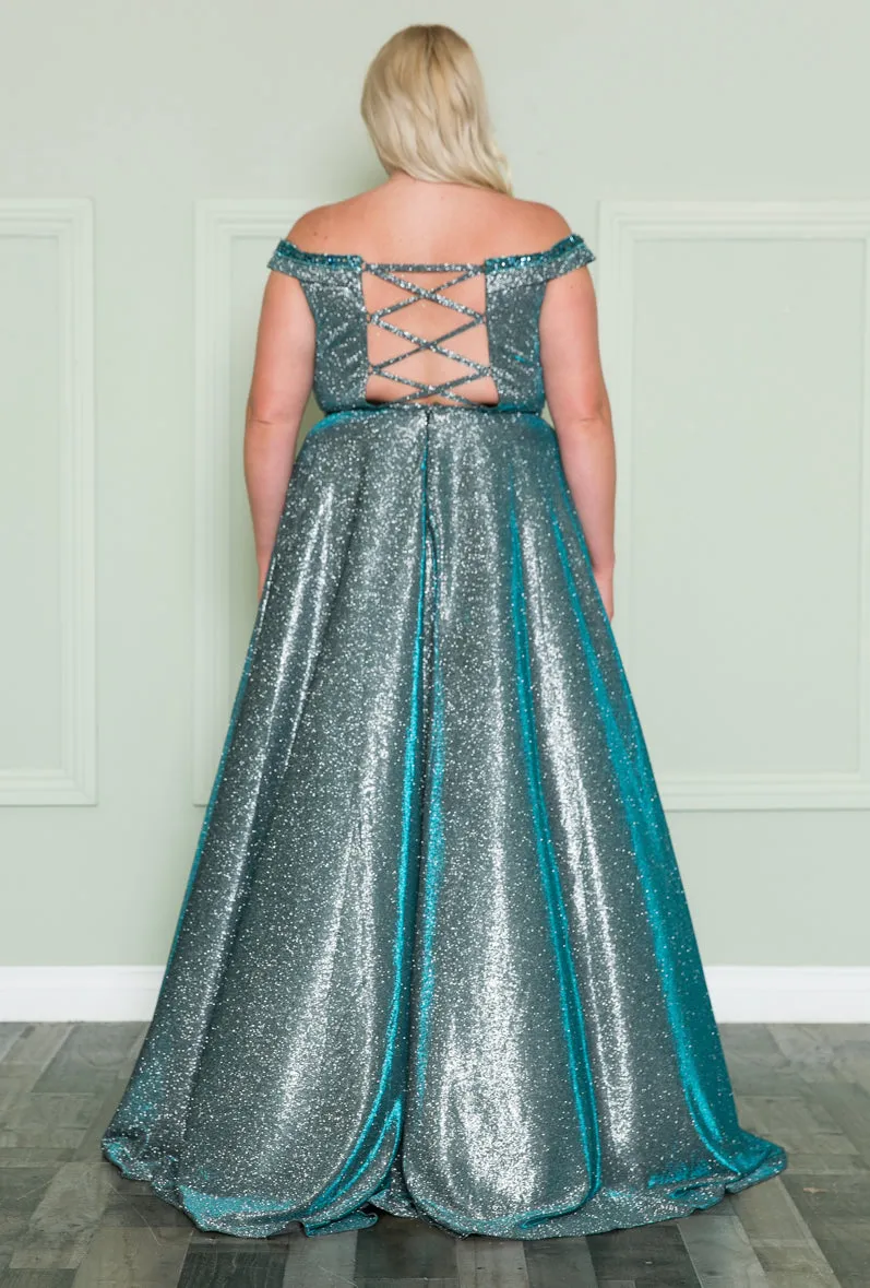 Poly USA Evening Gowns W1096