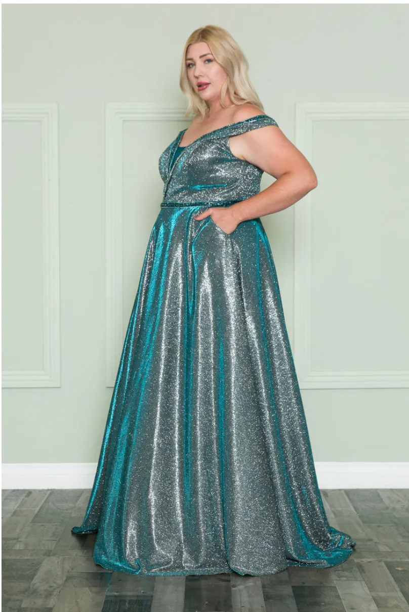 Poly USA Evening Gowns W1096
