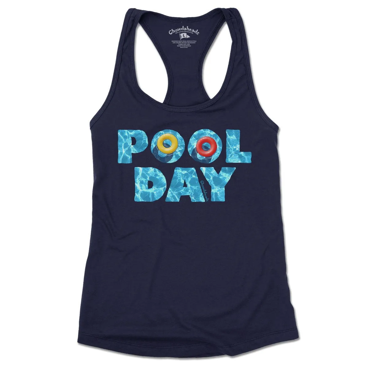 Pool Day Ladies Tank Top (3 Colors)
