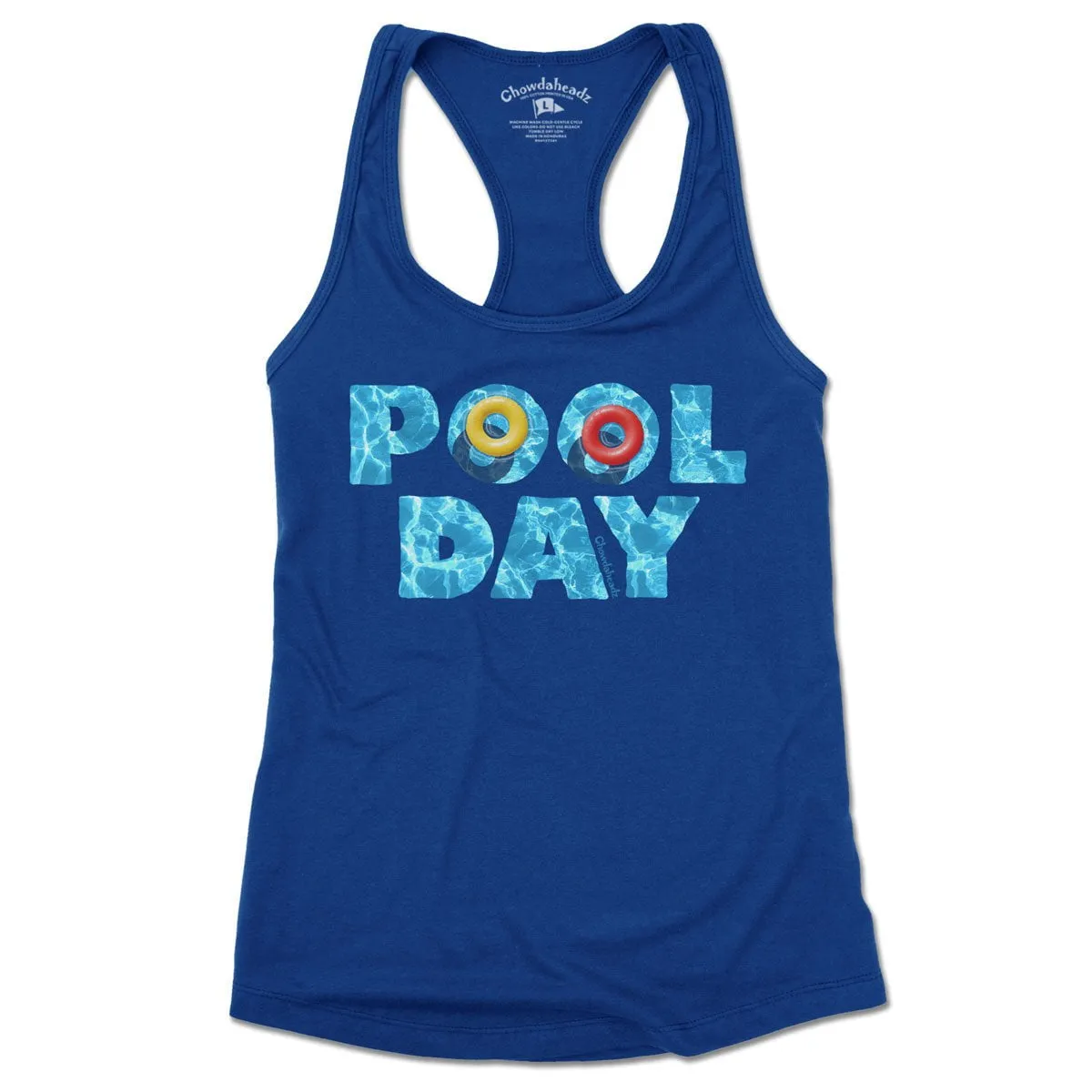 Pool Day Ladies Tank Top (3 Colors)