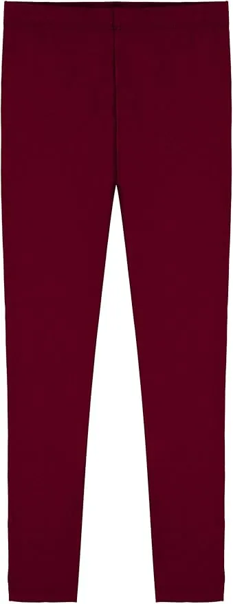 Popular Girls Leggings Ankle Length - Comfortable Leggings for Girls. Cotton Leggings Great for Softness and Breathability.
