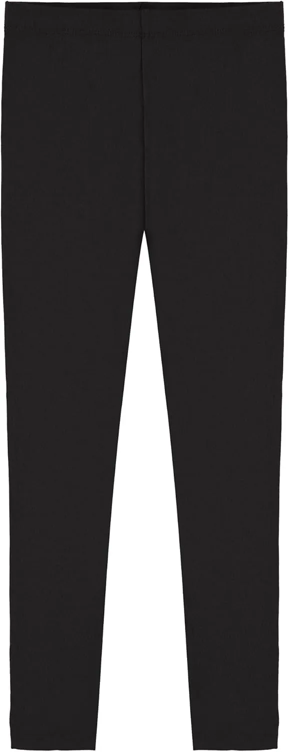 Popular Girls Leggings Ankle Length - Comfortable Leggings for Girls. Cotton Leggings Great for Softness and Breathability.