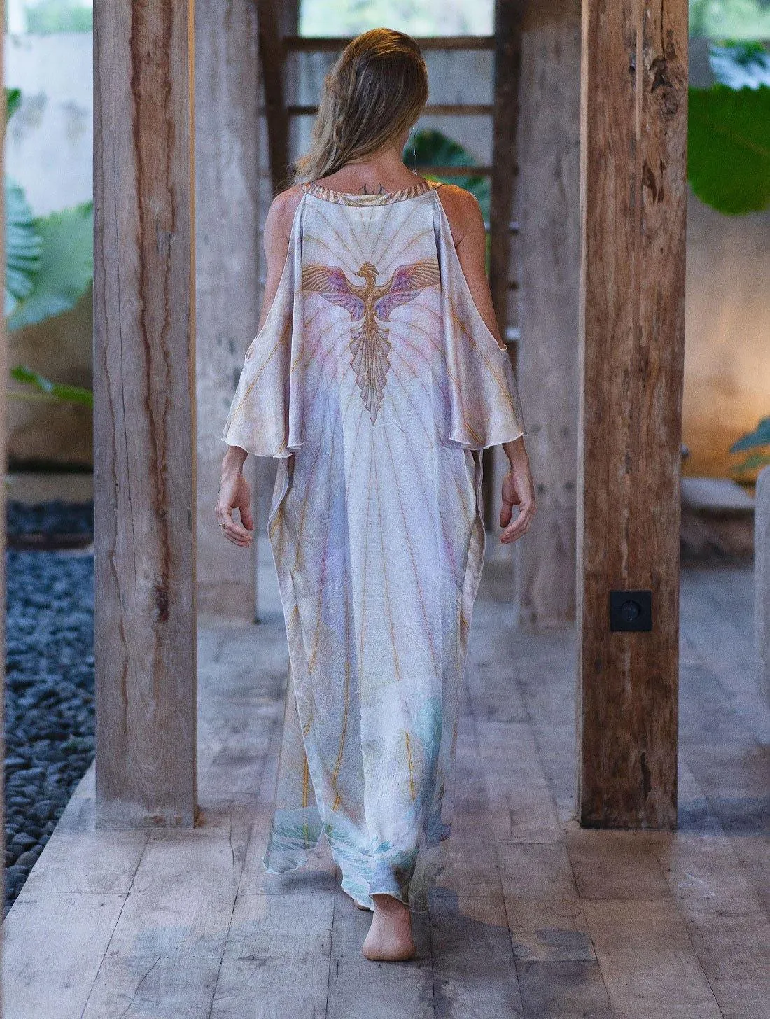 Priestess of the Light Open Sleve Dress