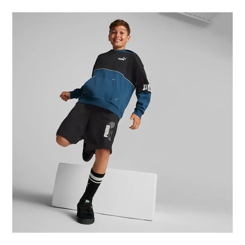 Puma Youth Power Colourblock Hoodie