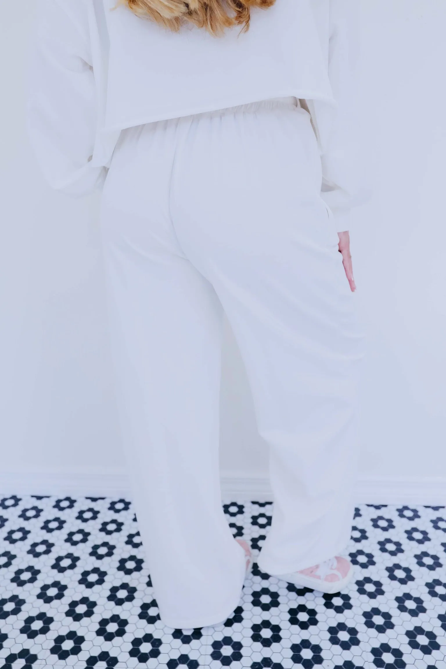 "Bride" Embroidered Sweatpants - Comfy Fabric