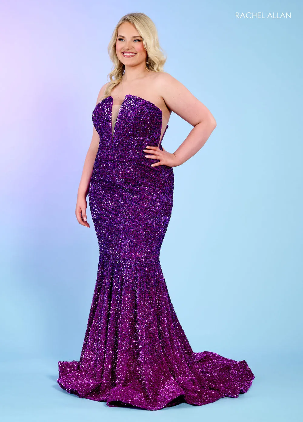 Rachel Allan 70293W Dresses