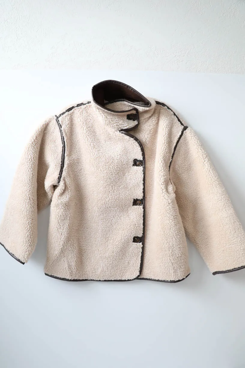 RAE: Collar Sherpa Jacket