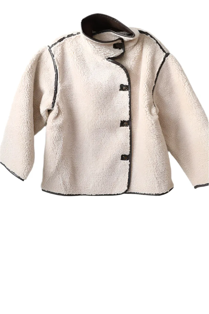 RAE: Collar Sherpa Jacket