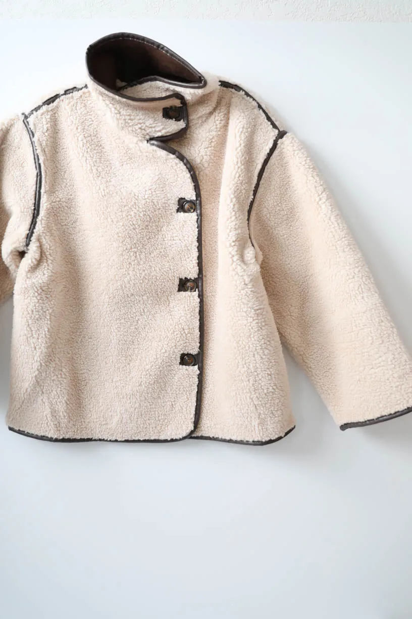 RAE: Collar Sherpa Jacket