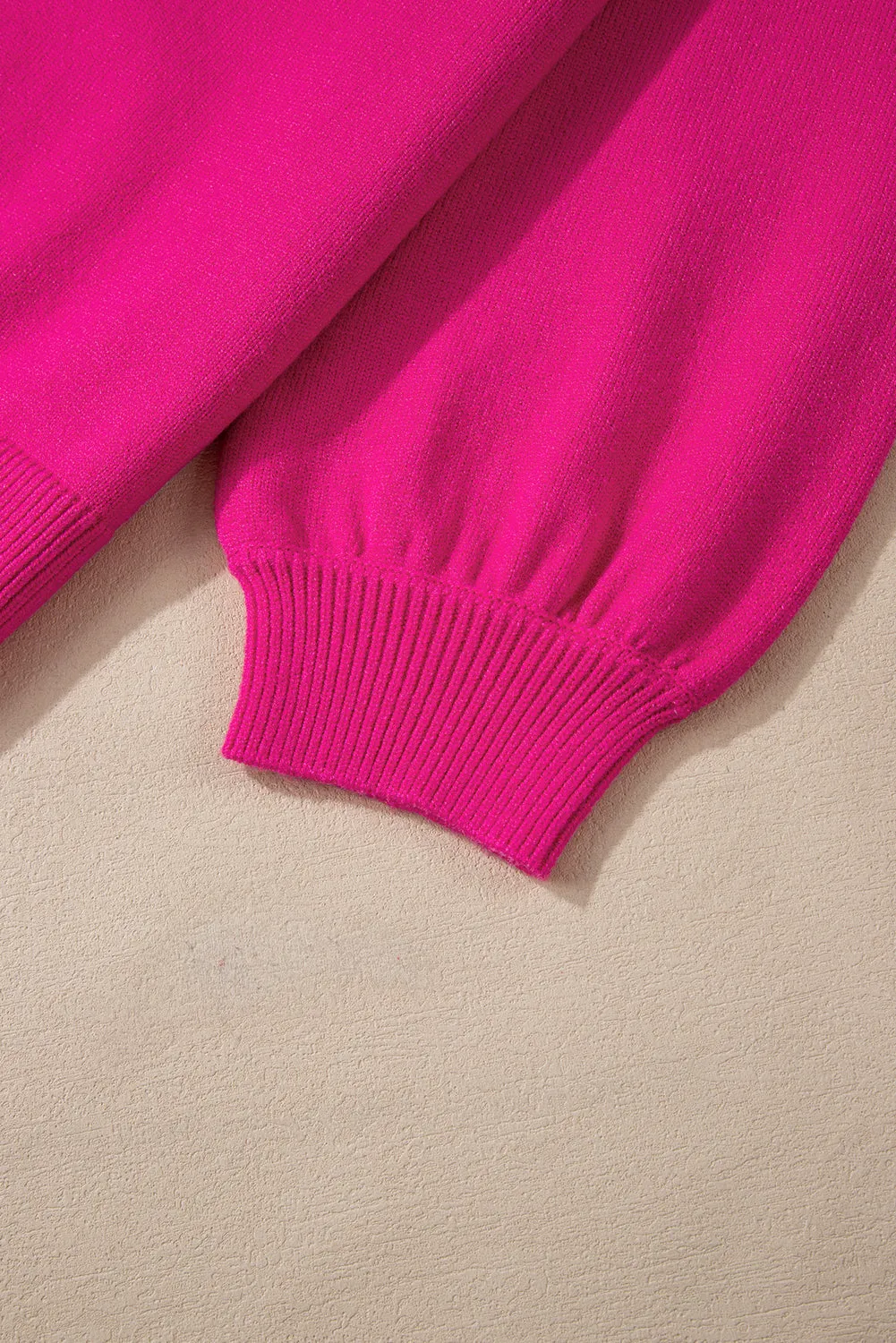 Raglan Sleeve Plus Size Sweater