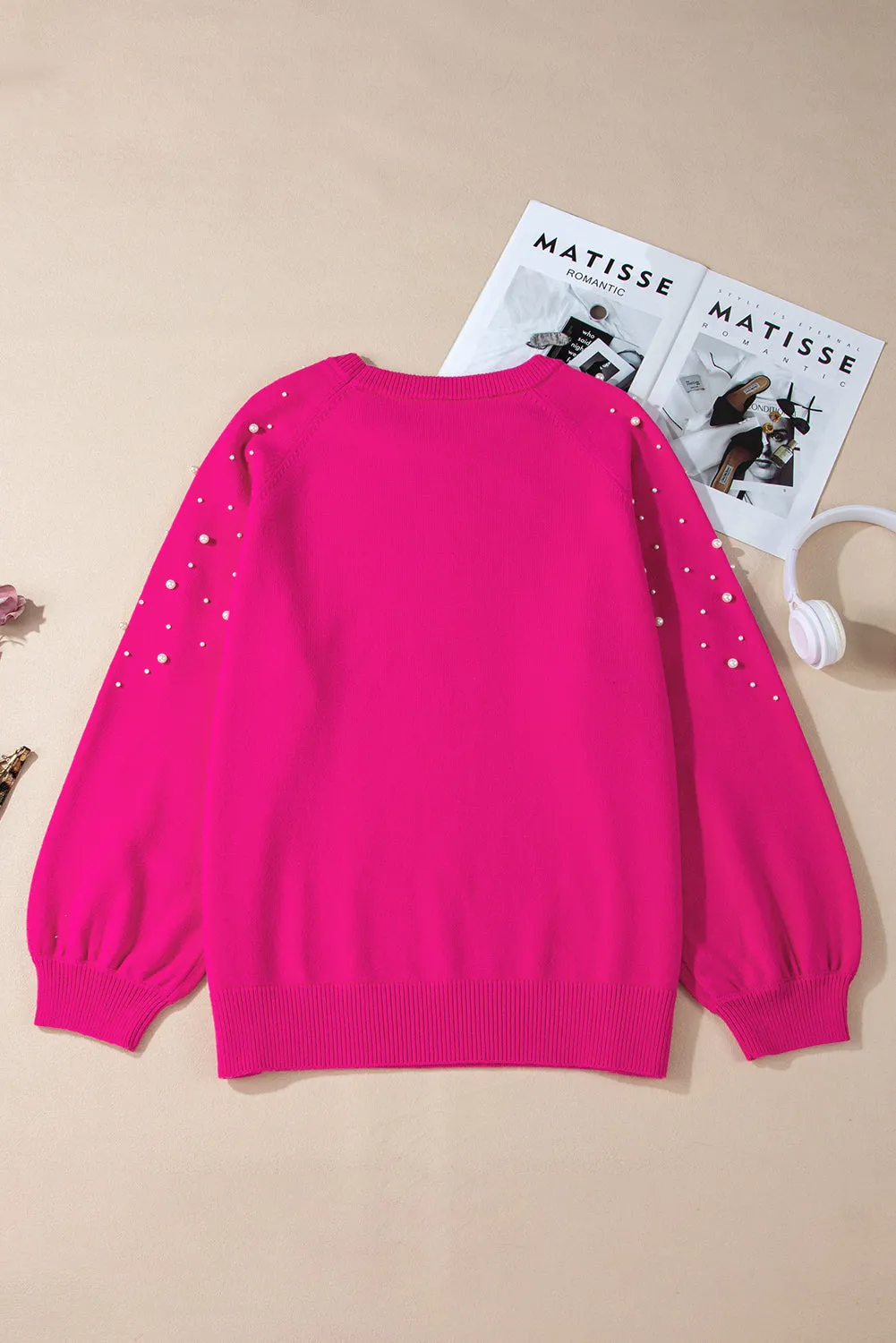 Raglan Sleeve Plus Size Sweater