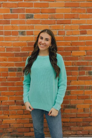 Raglan Sleeve Sweater - Mint