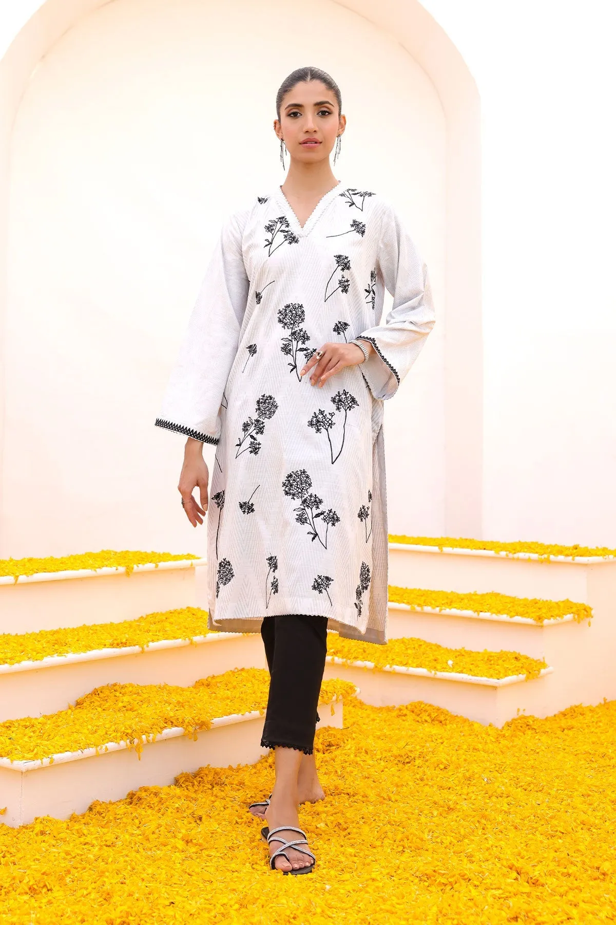 Raw Silk Kurti
