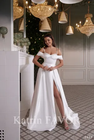 Reception outfit Alternative wedding dress Long dress corset