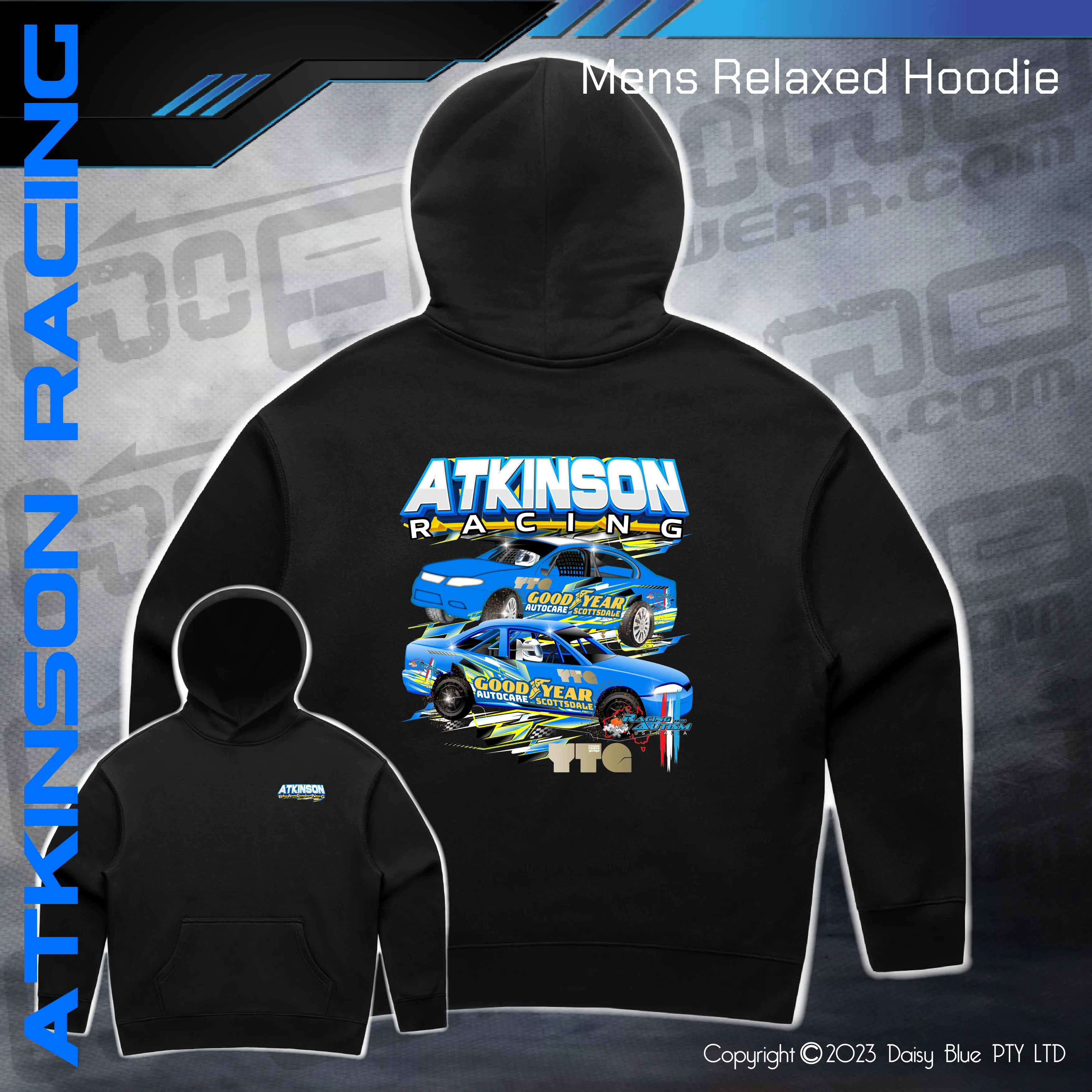Relaxed Hoodie -   Atkinson Racing