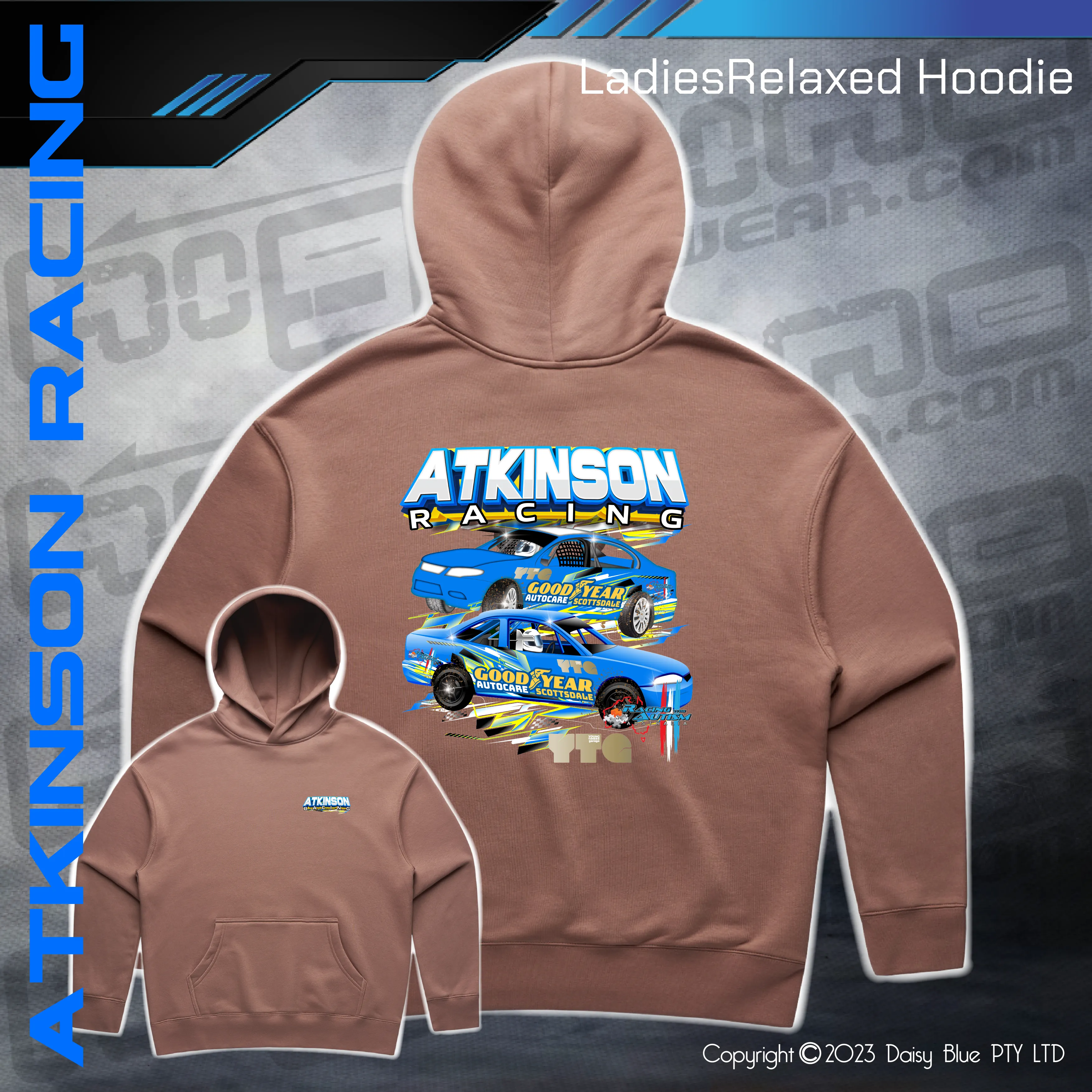 Relaxed Hoodie -   Atkinson Racing