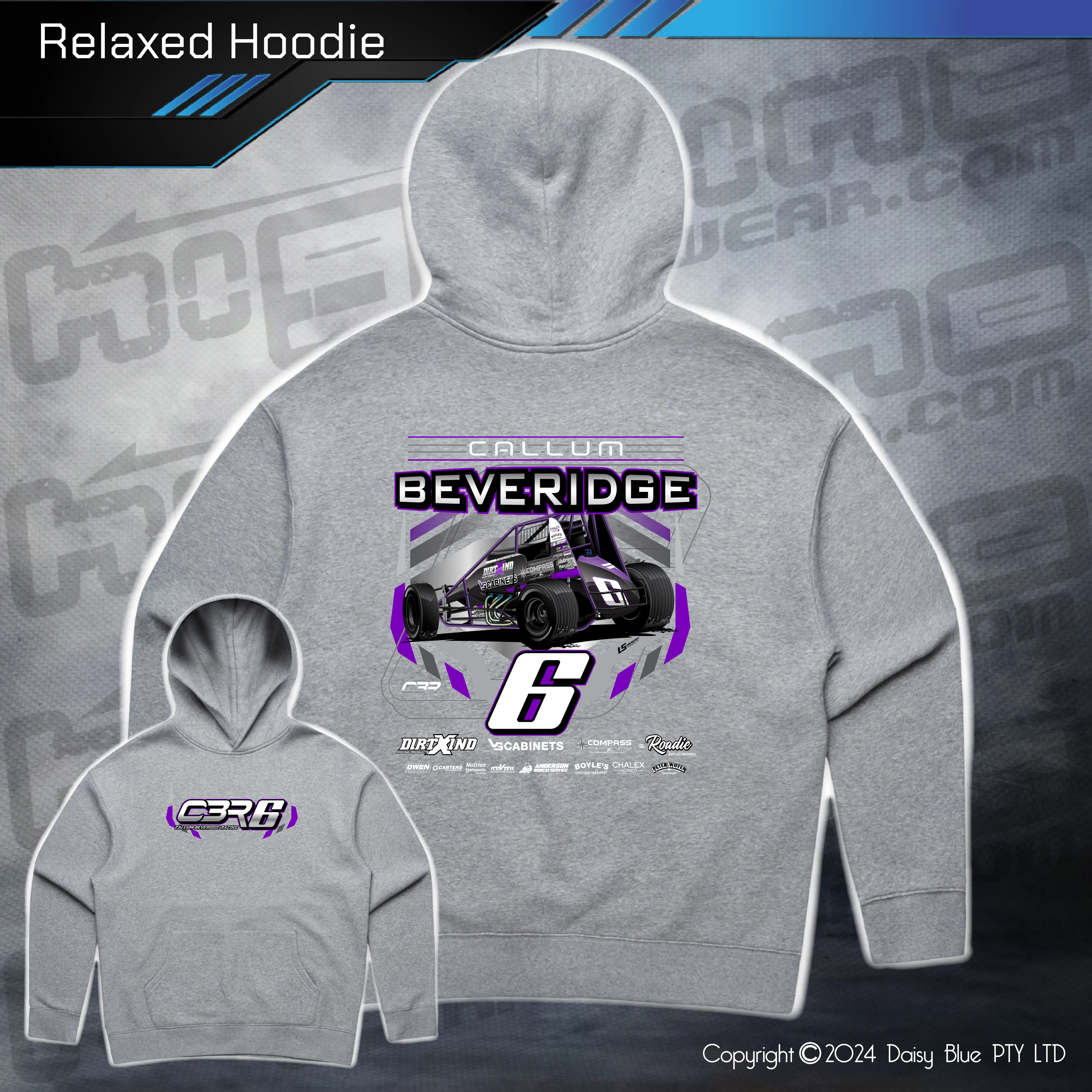 Relaxed Hoodie - Cal Beveridge