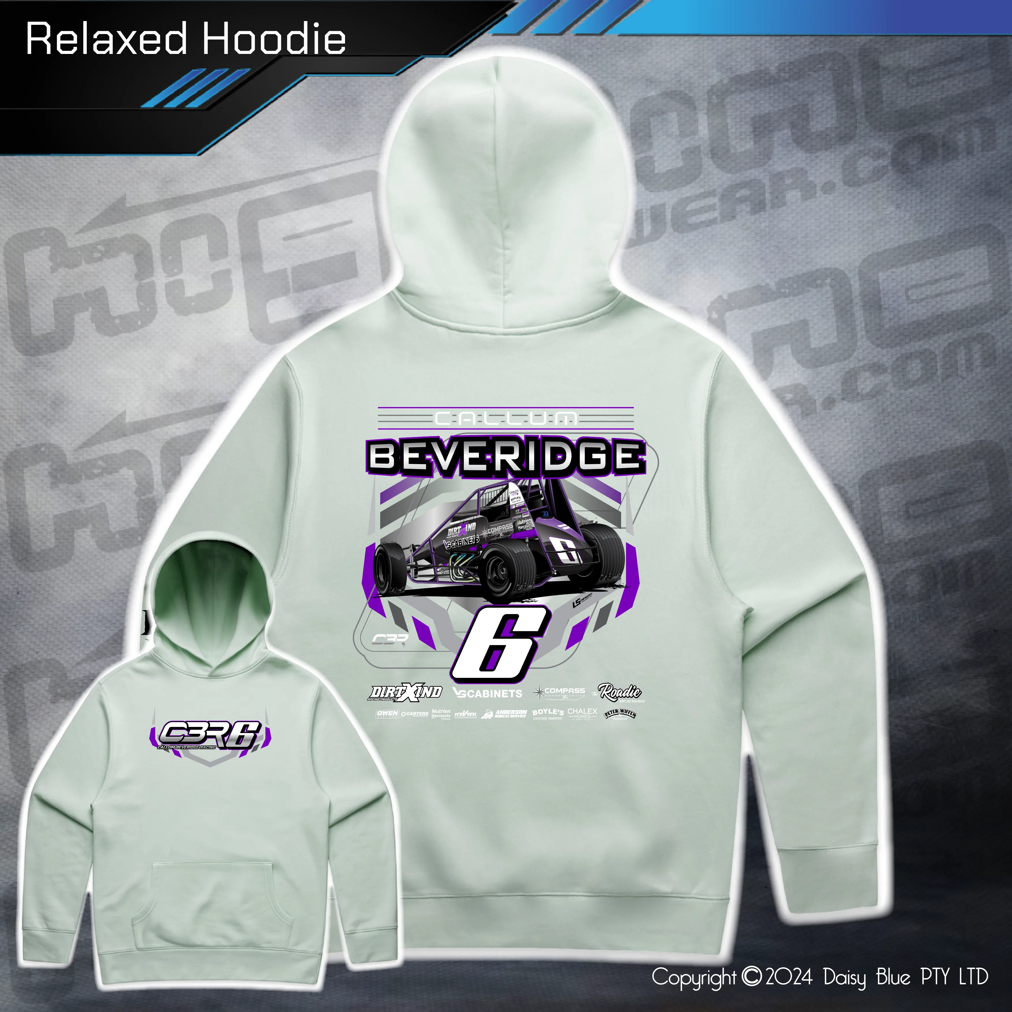 Relaxed Hoodie - Cal Beveridge