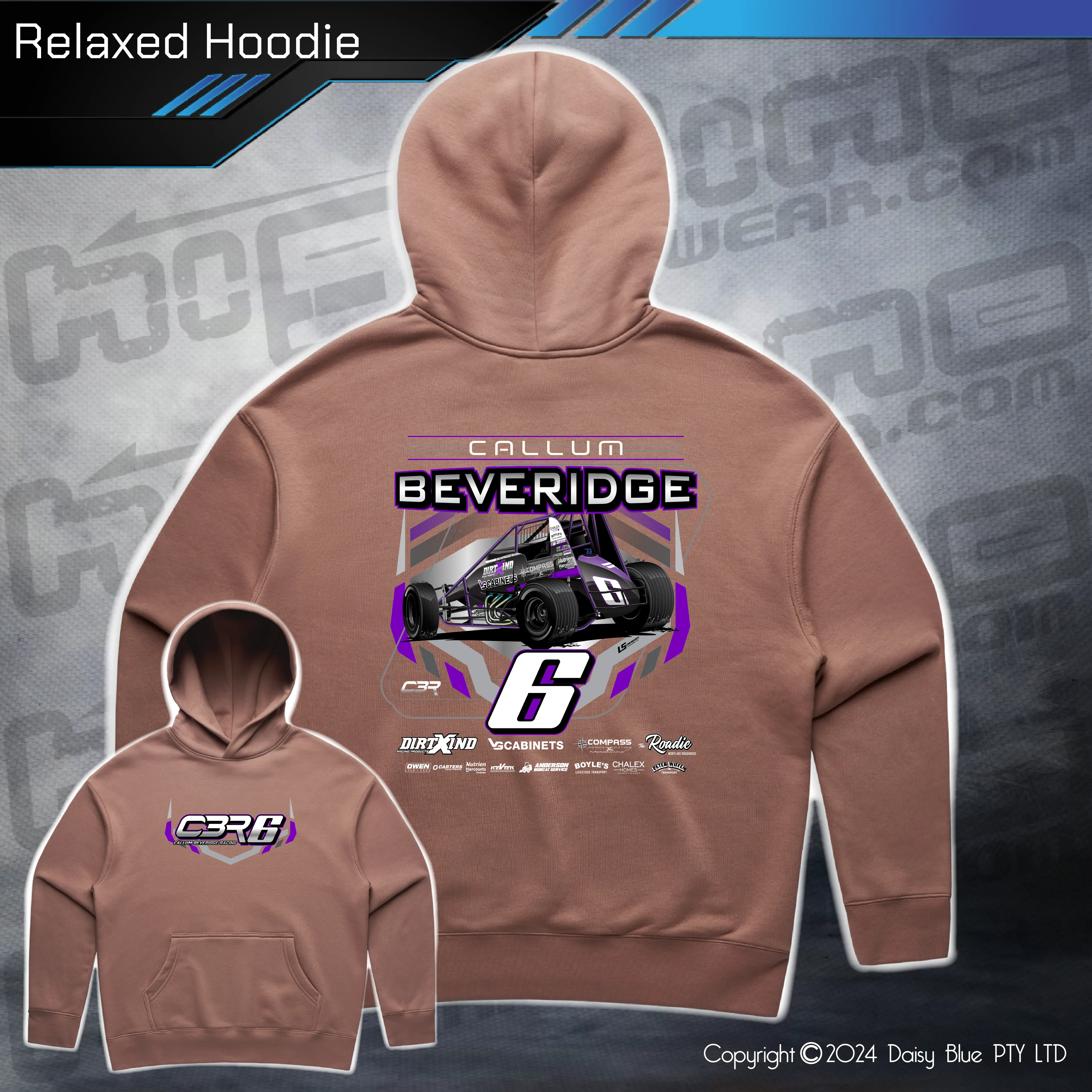 Relaxed Hoodie - Cal Beveridge