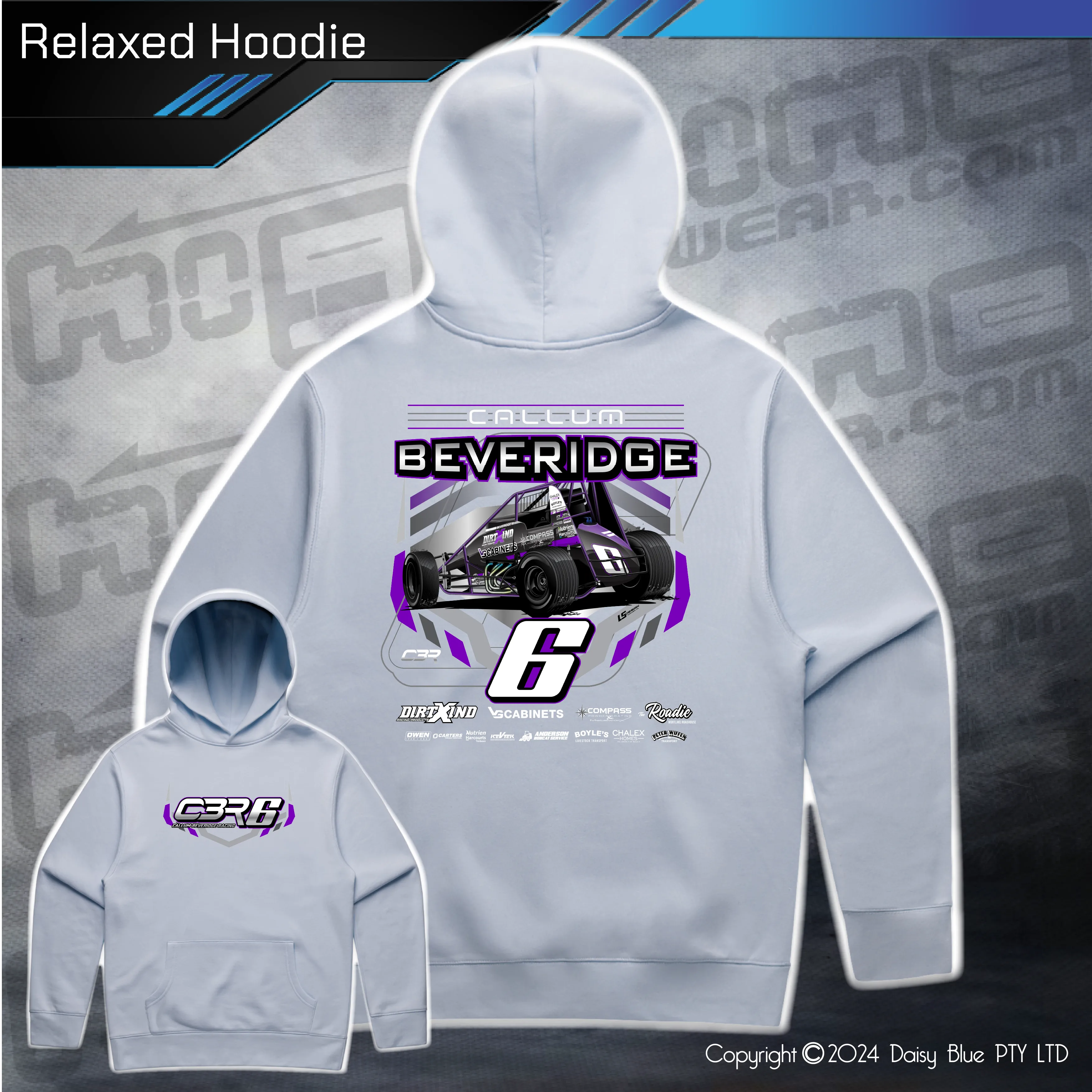 Relaxed Hoodie - Cal Beveridge