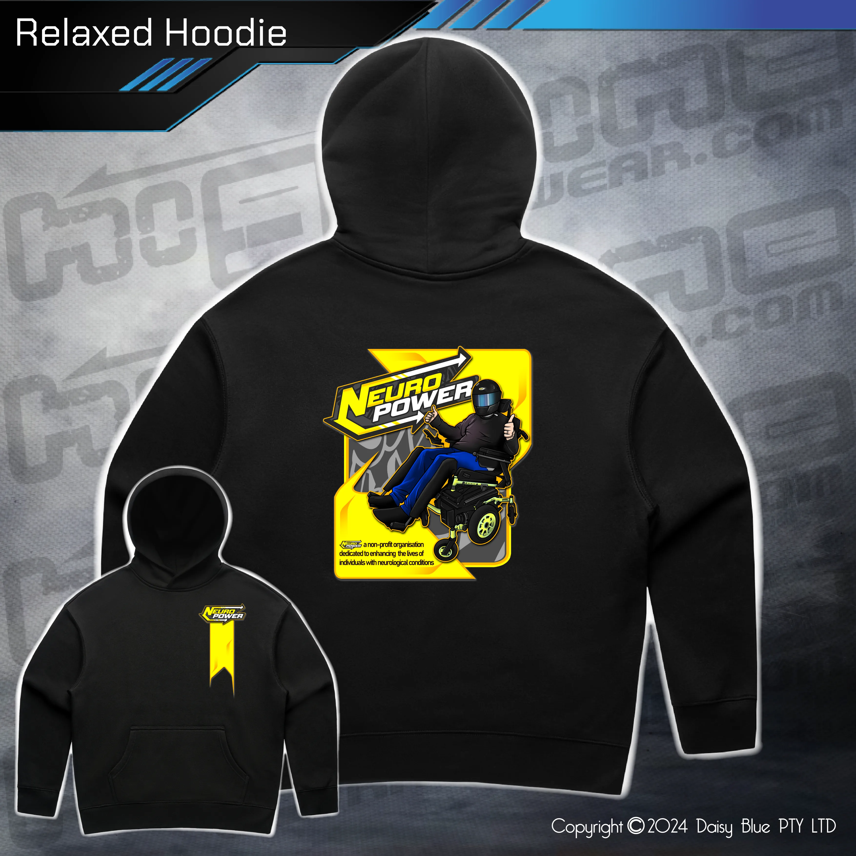 Relaxed Hoodie - Neuropower