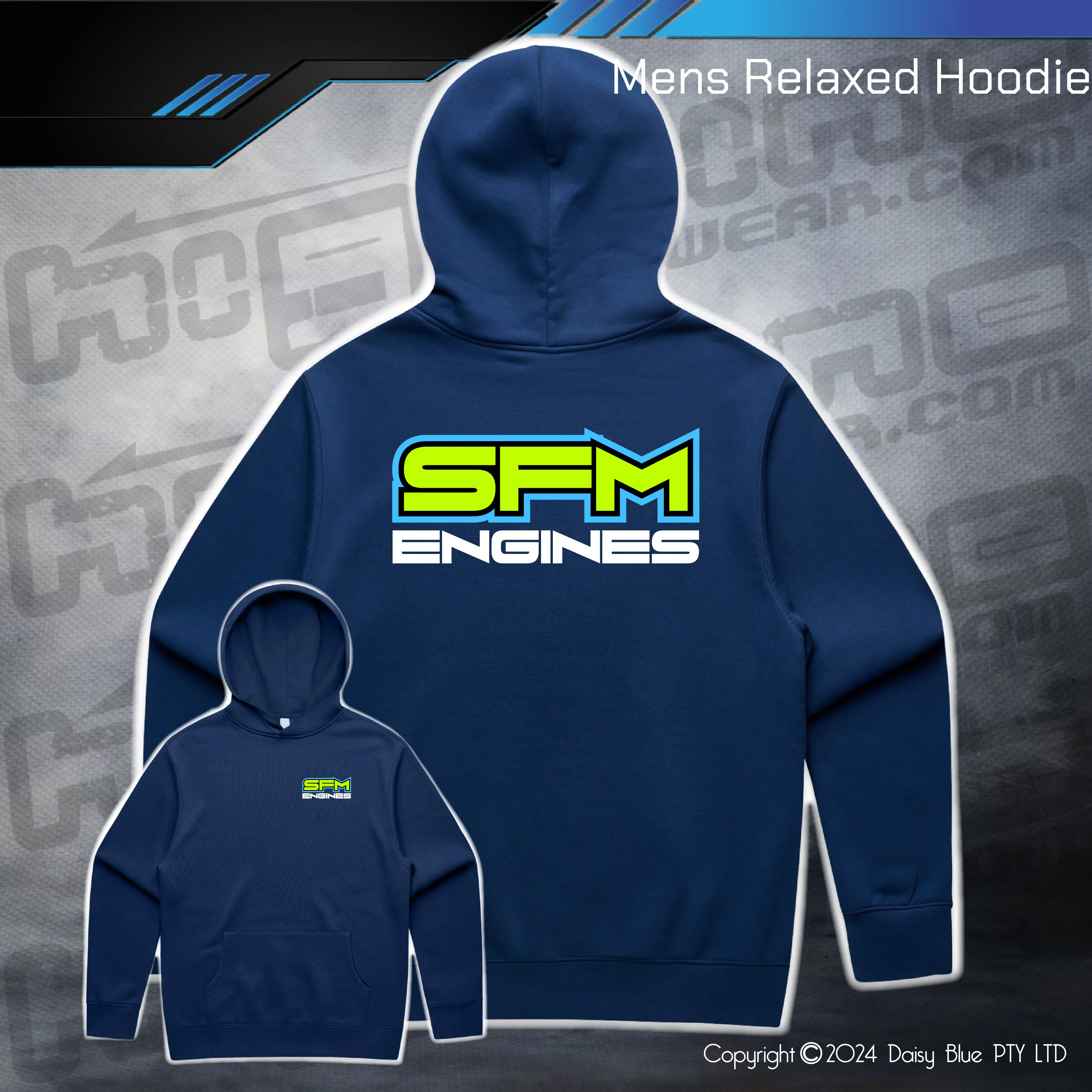 Relaxed Hoodie - SFM Engines