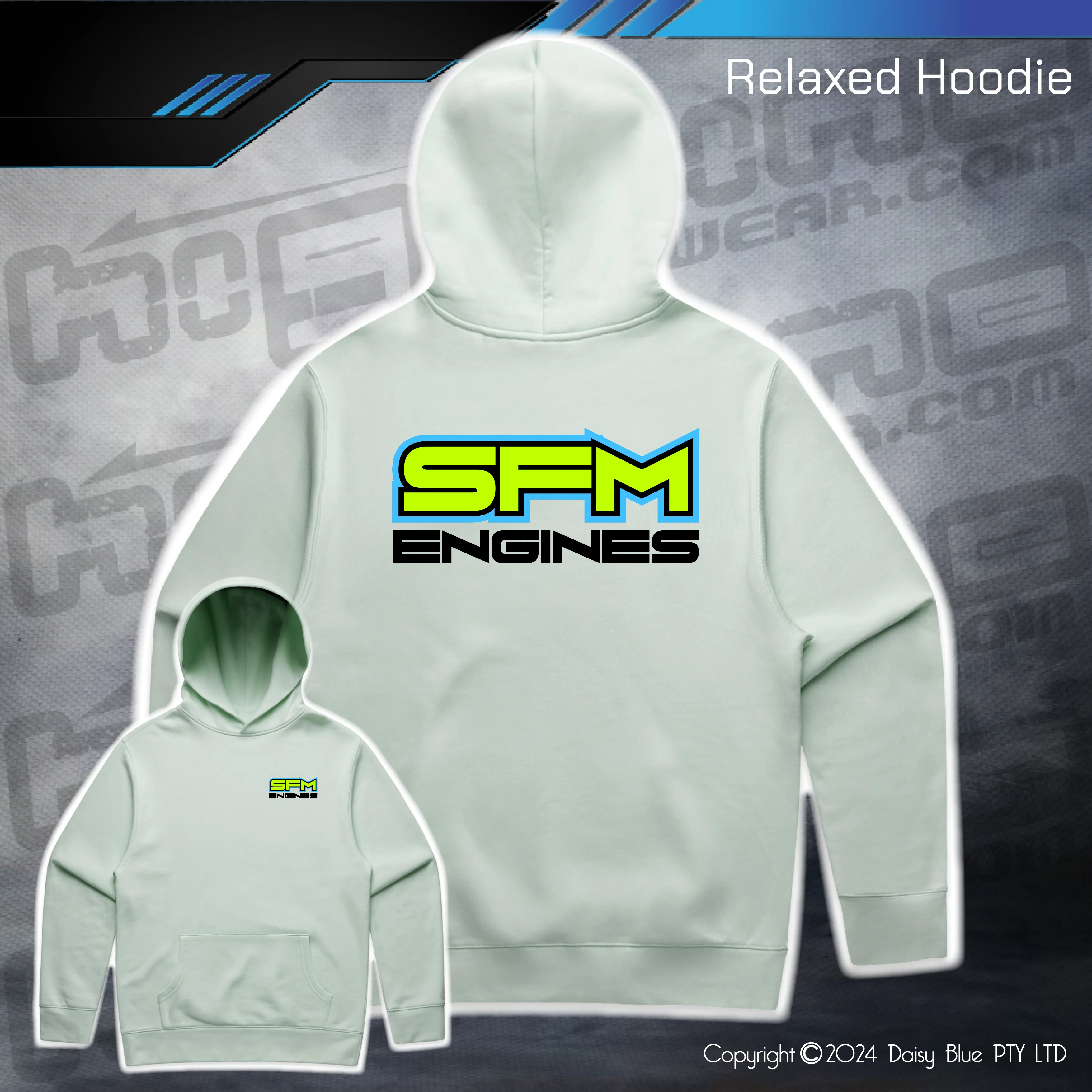 Relaxed Hoodie - SFM Engines