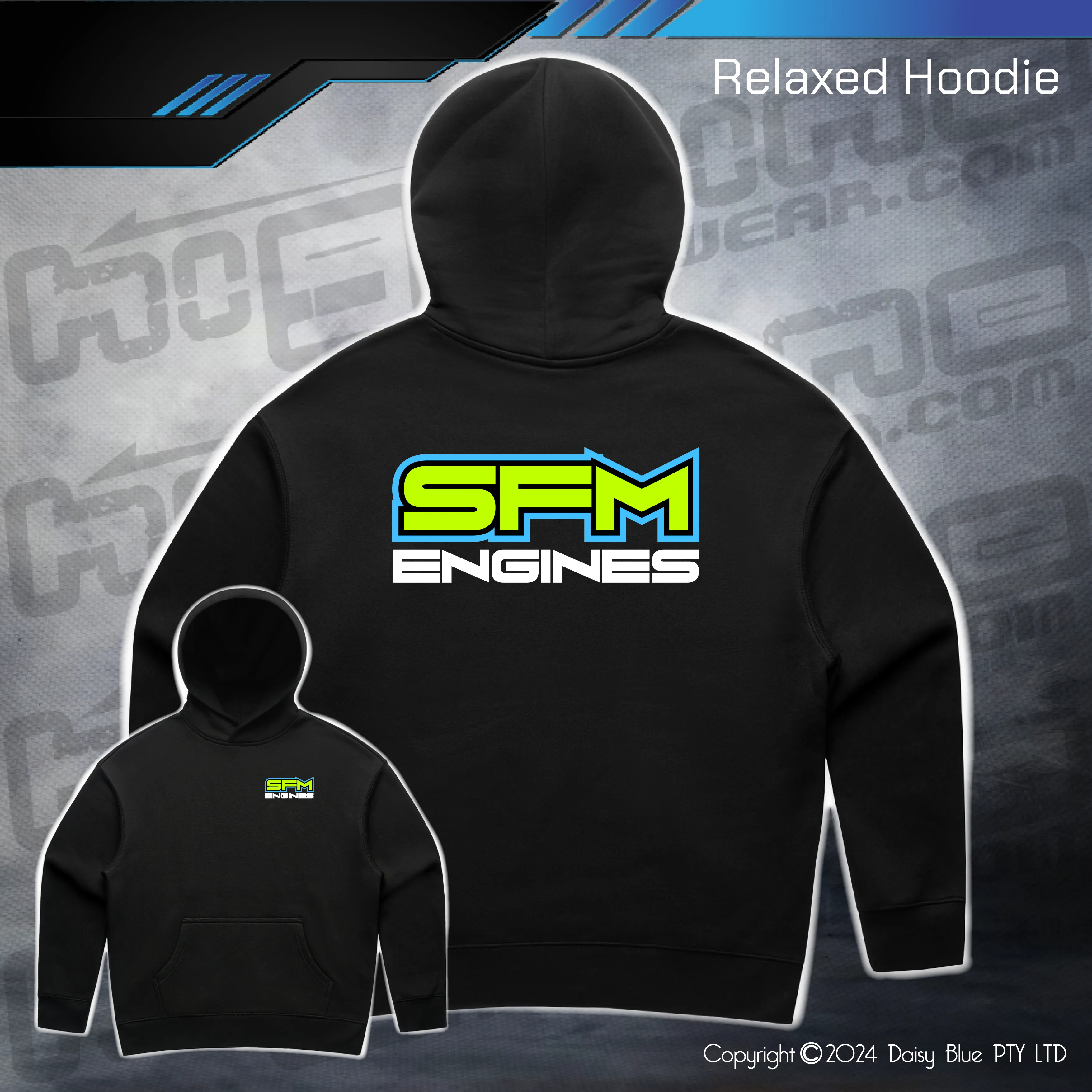 Relaxed Hoodie - SFM Engines