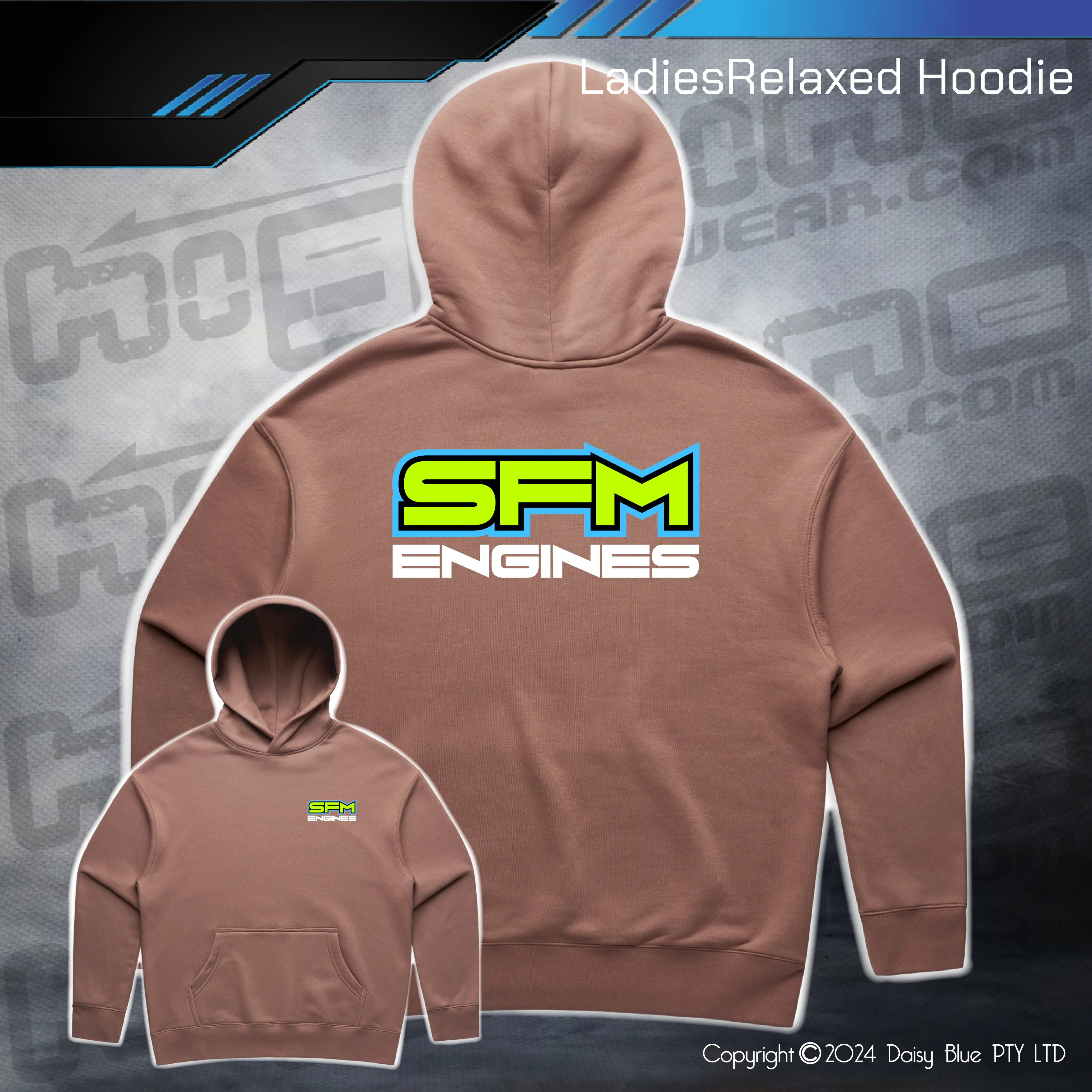 Relaxed Hoodie - SFM Engines