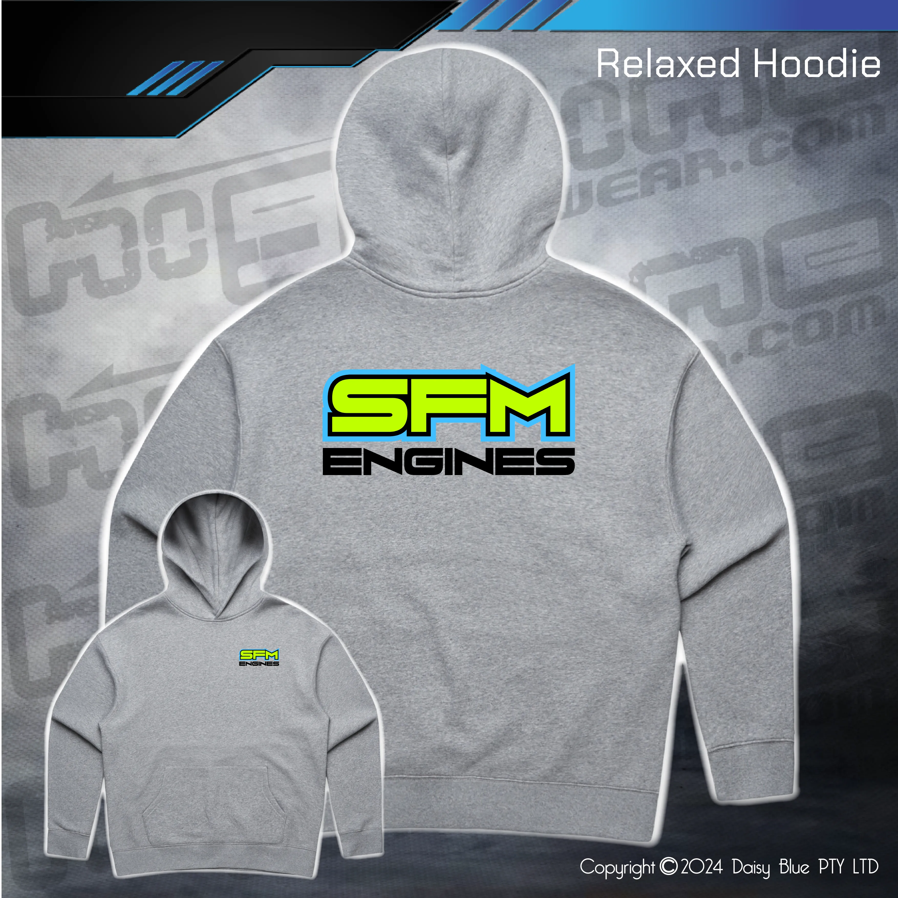 Relaxed Hoodie - SFM Engines