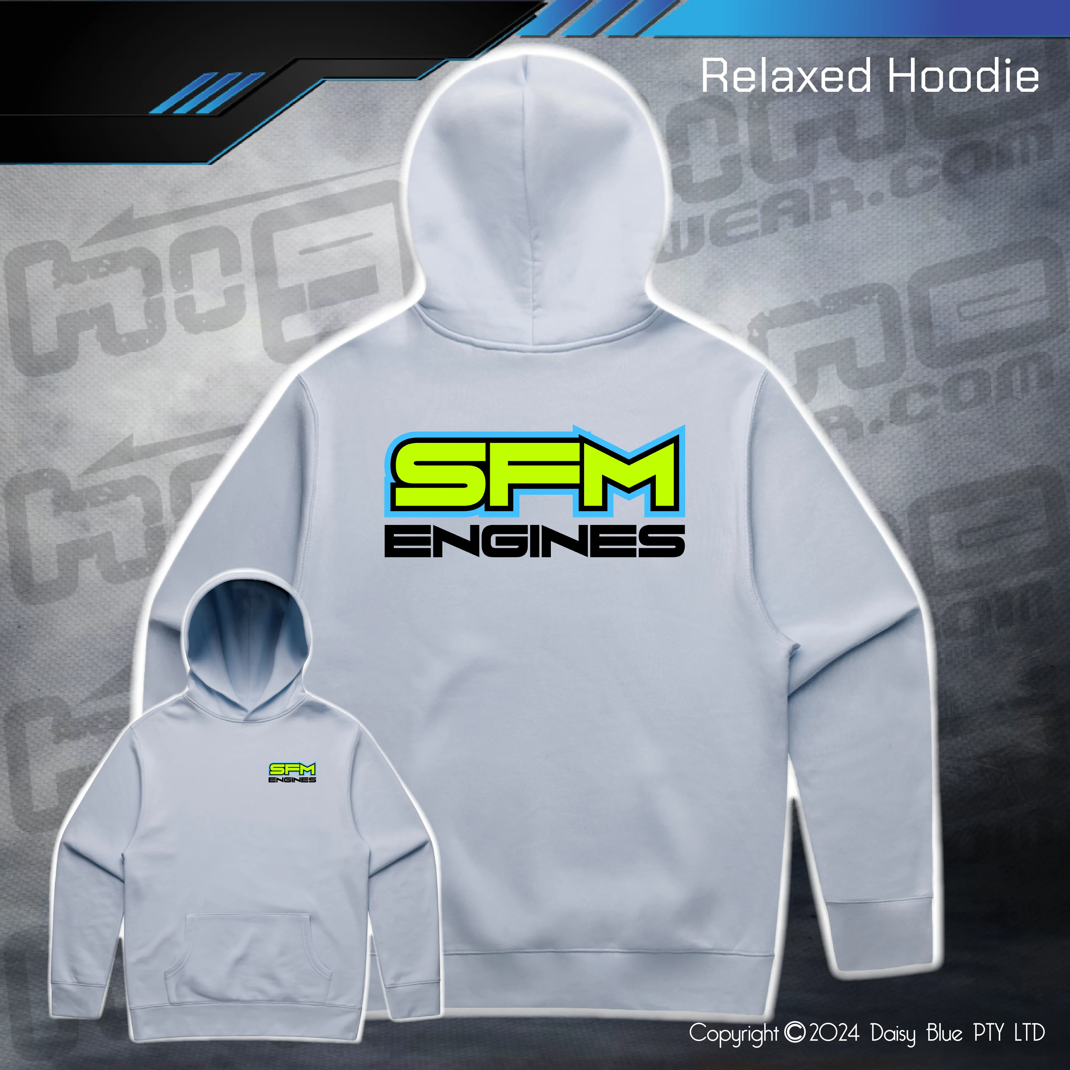 Relaxed Hoodie - SFM Engines